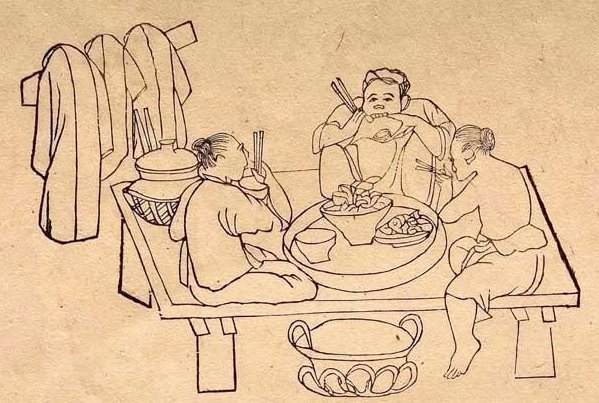 Cung cách ngồi của người việt xưa - Đại Việt Cổ Phong