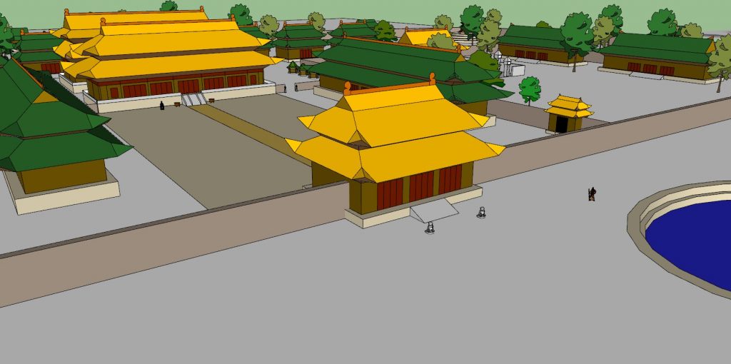 Nghê đá ở Ngọ Môn Lam Kinh